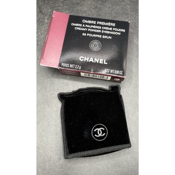 Chanel Ombre Première Longwear Powder Eyeshadow shade 58 Pourpre Brun New! - Picture 5 of 10